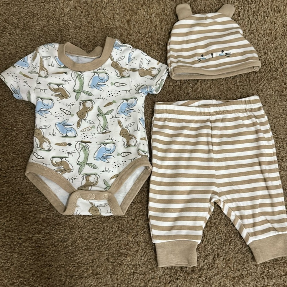 Three Piece Baby Outfit